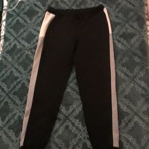 Black, white and Gray sweat pants
